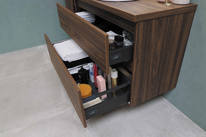 A Chest Of Drawers Full Of Items