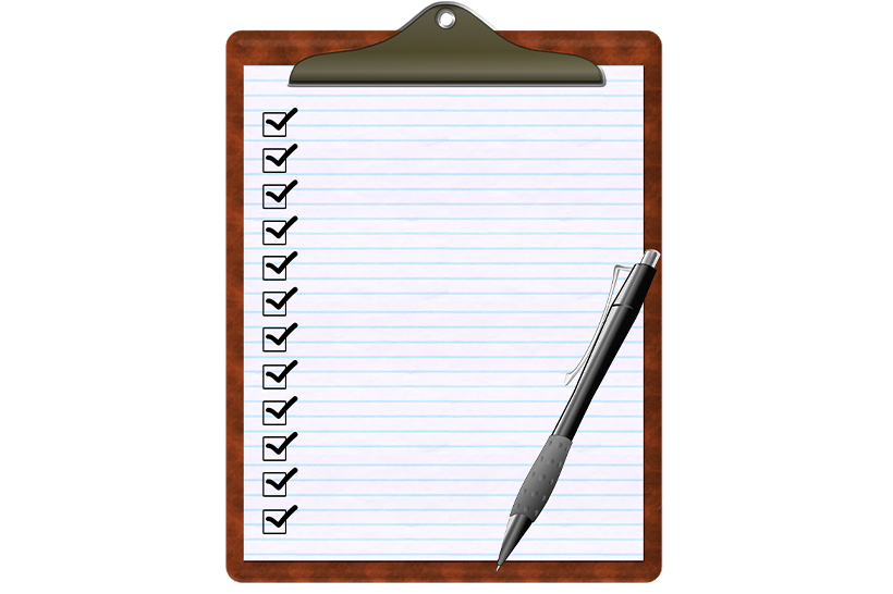 An Inventory List - Blank