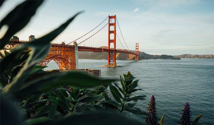 Golden Gate Bridge in San Francisco