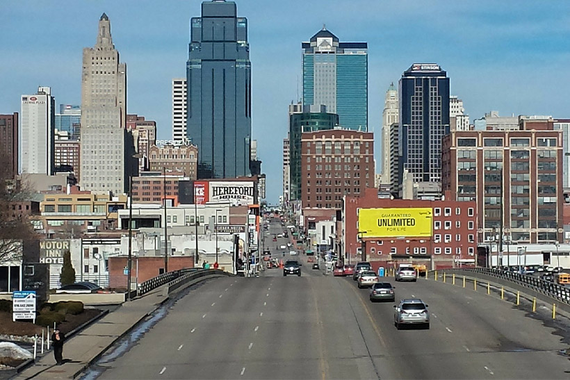 Kansas City Downtown Traffic