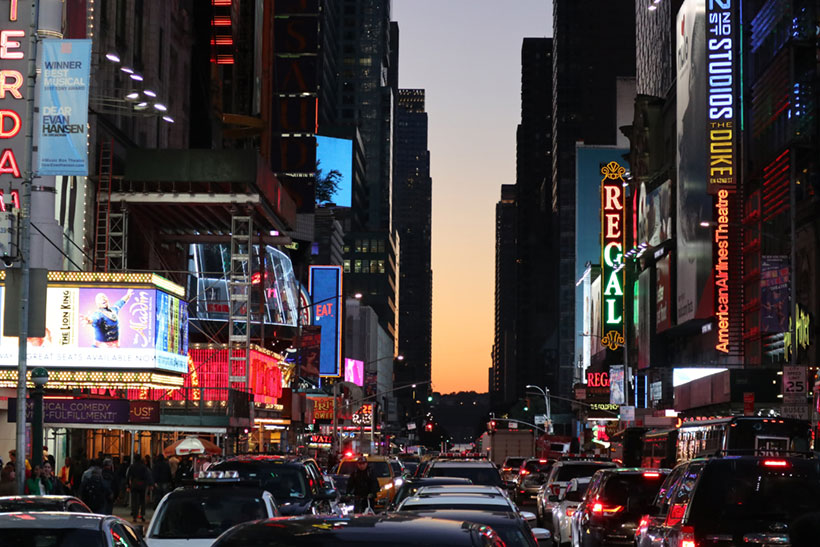 Traffic Jam in NYC