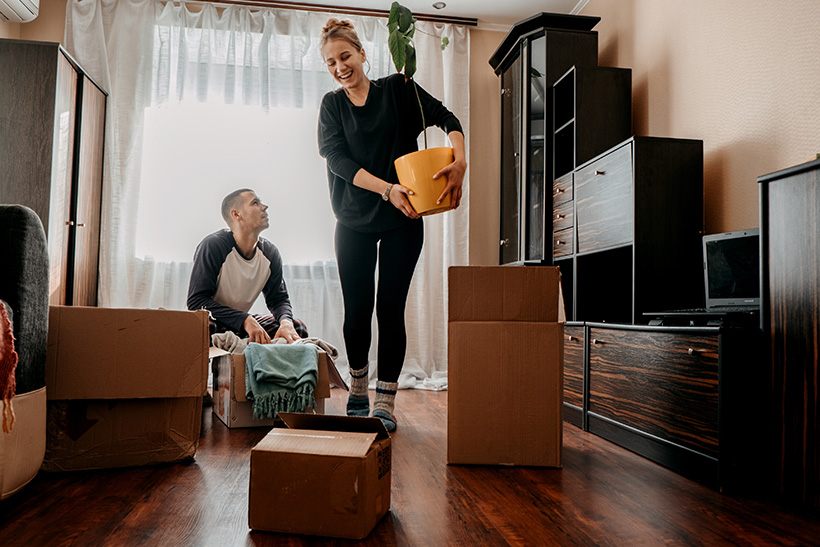 Young People Moving Out